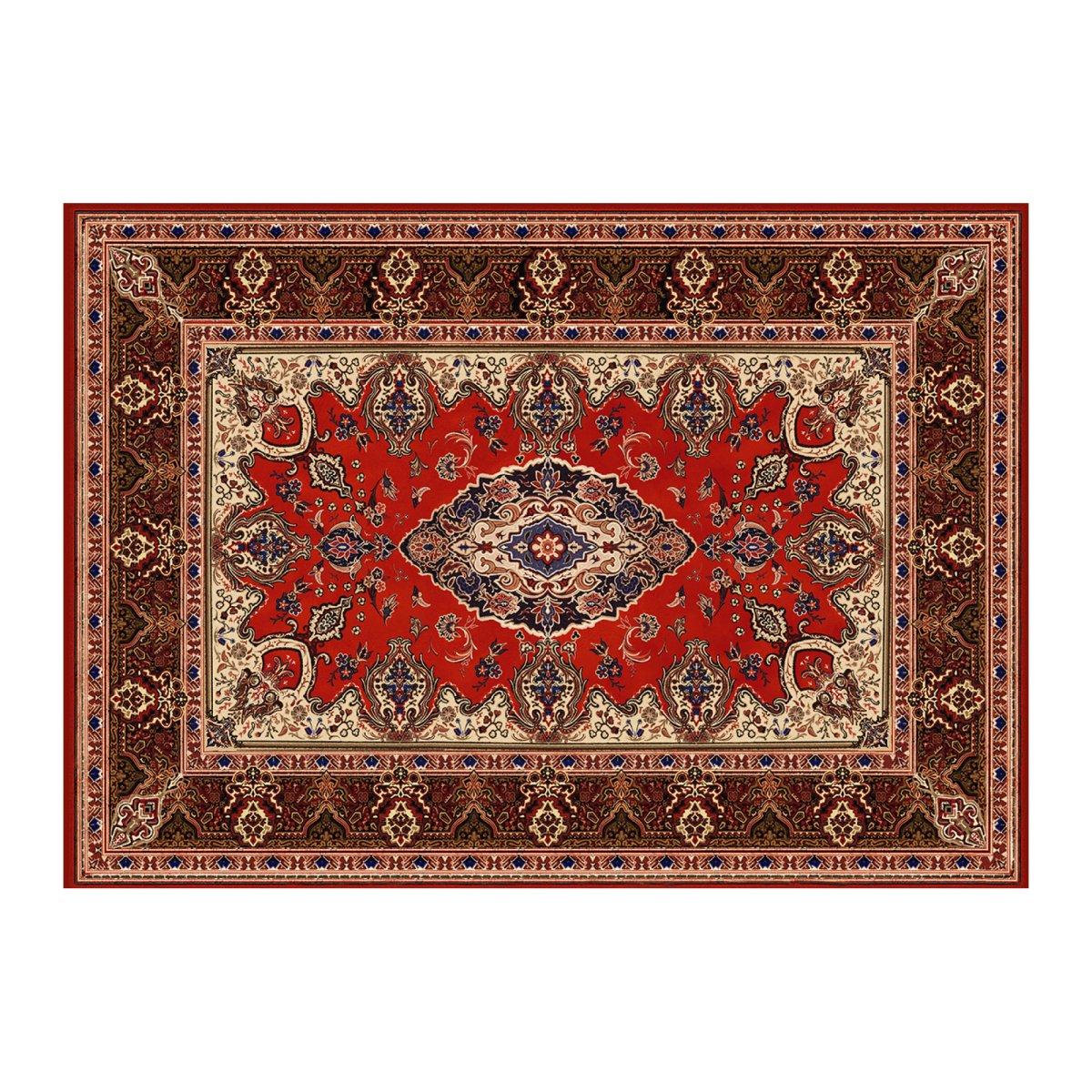 Деревянный фигурный пазл EWA Бабушкин ковер 39x28 см