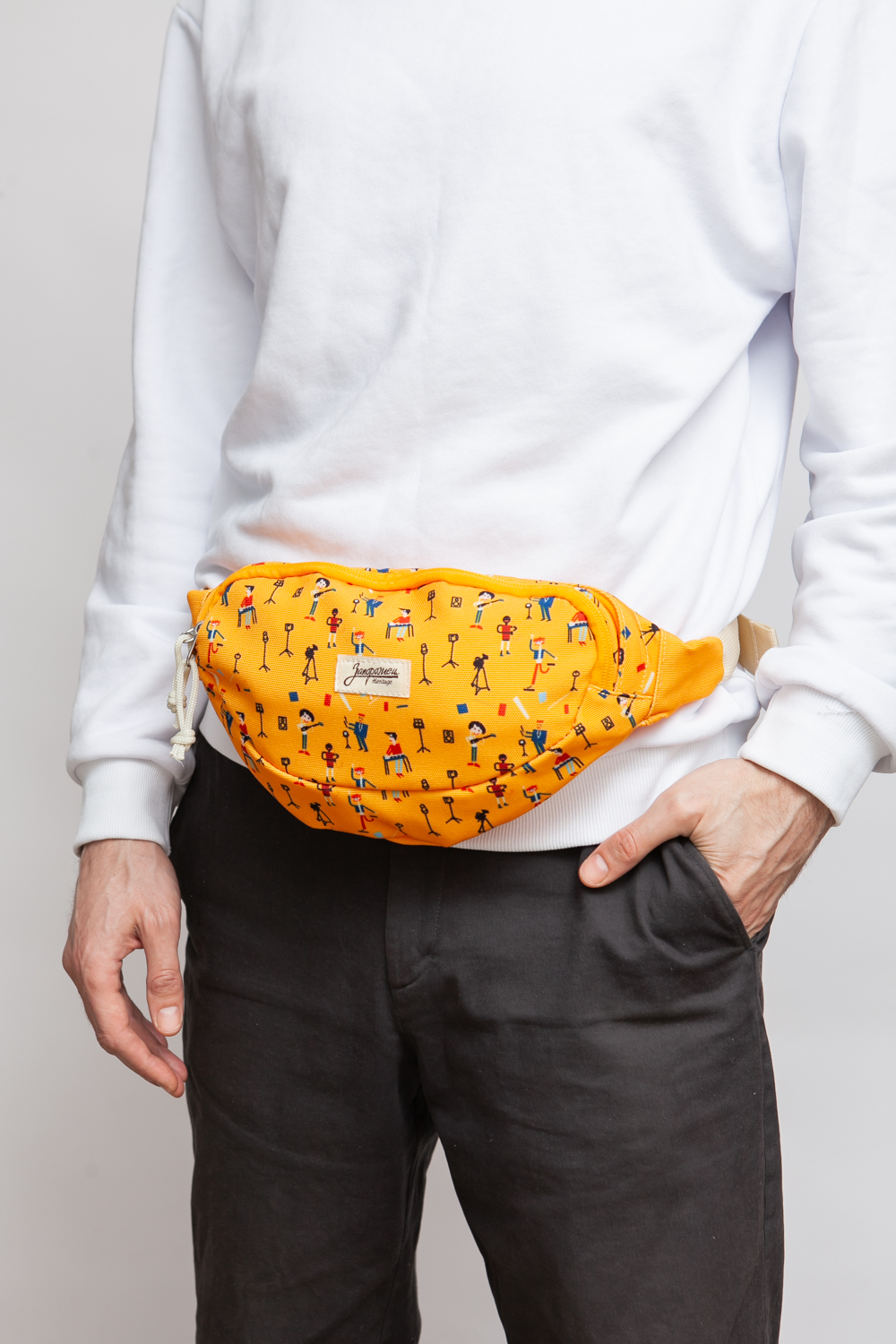 Сумка на пояс Запорожец Assa (Желтый (Yellow)