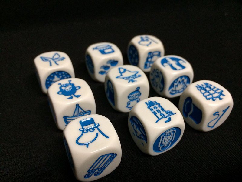 Кубики Историй Муми-тролли