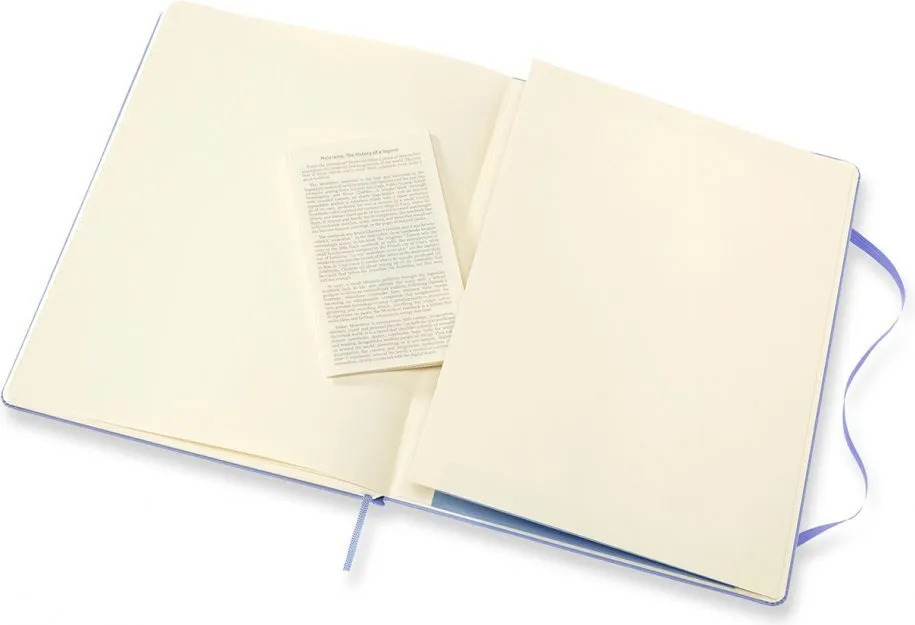 Записная книжка Classic XLarge (нелинованный) голубая гортензия
