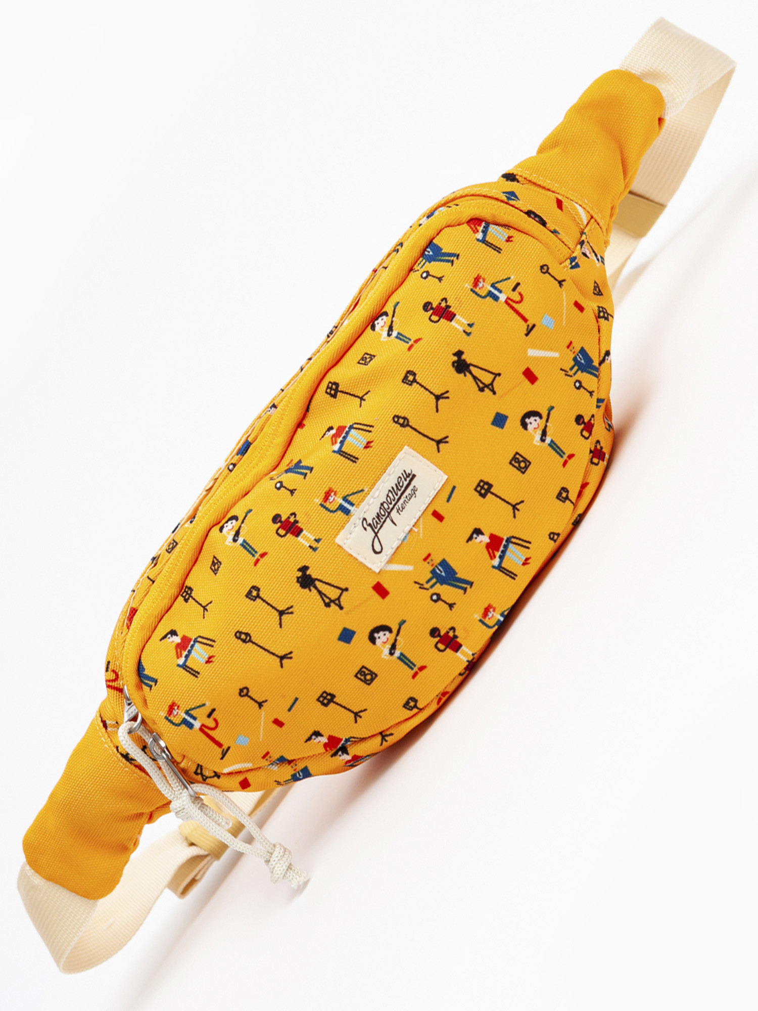 Сумка на пояс Запорожец Assa (Желтый (Yellow)