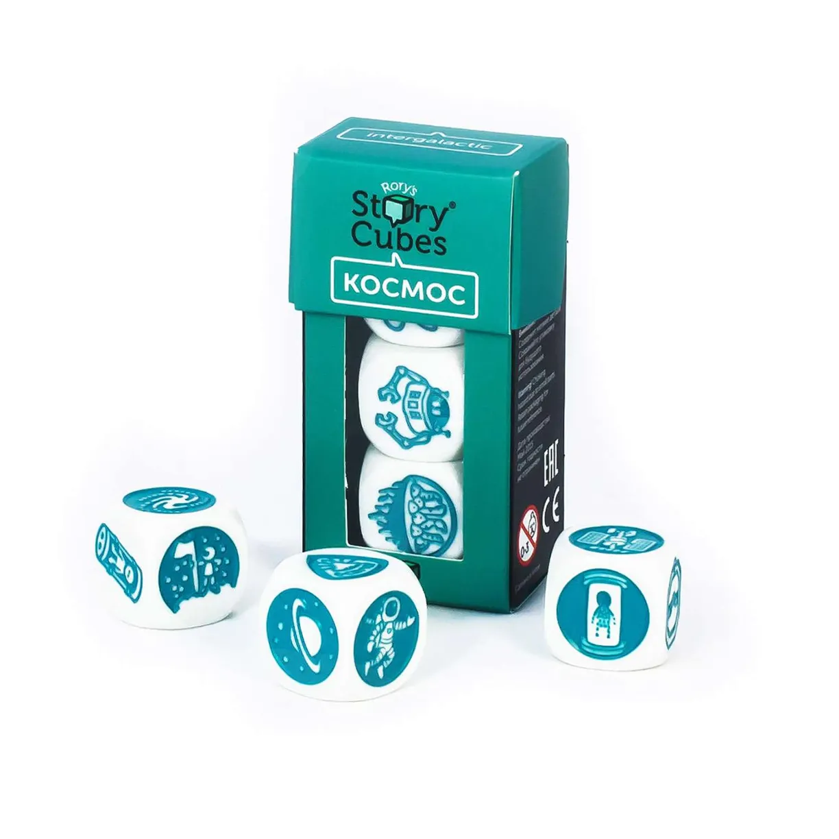 Кубики Историй Космос (3 кубика)