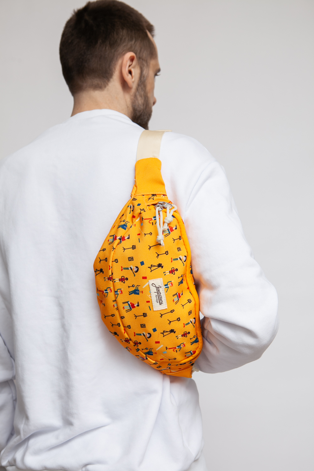 Сумка на пояс Запорожец Assa (Желтый (Yellow)