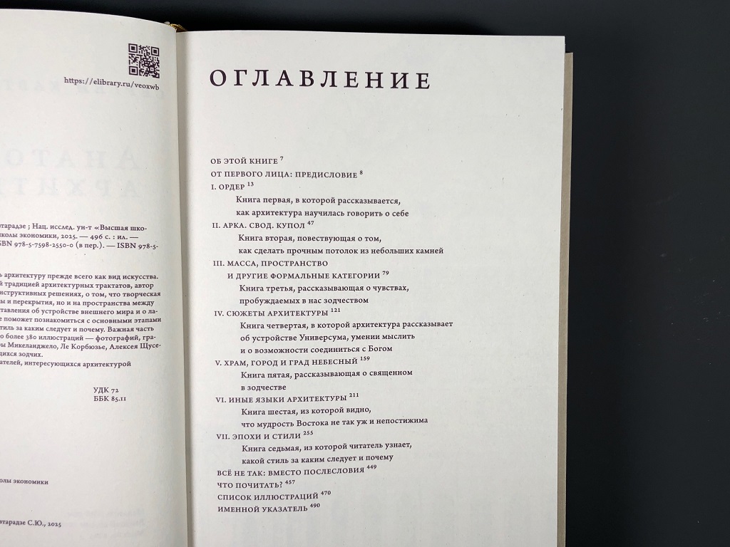 Анатомия архитектуры