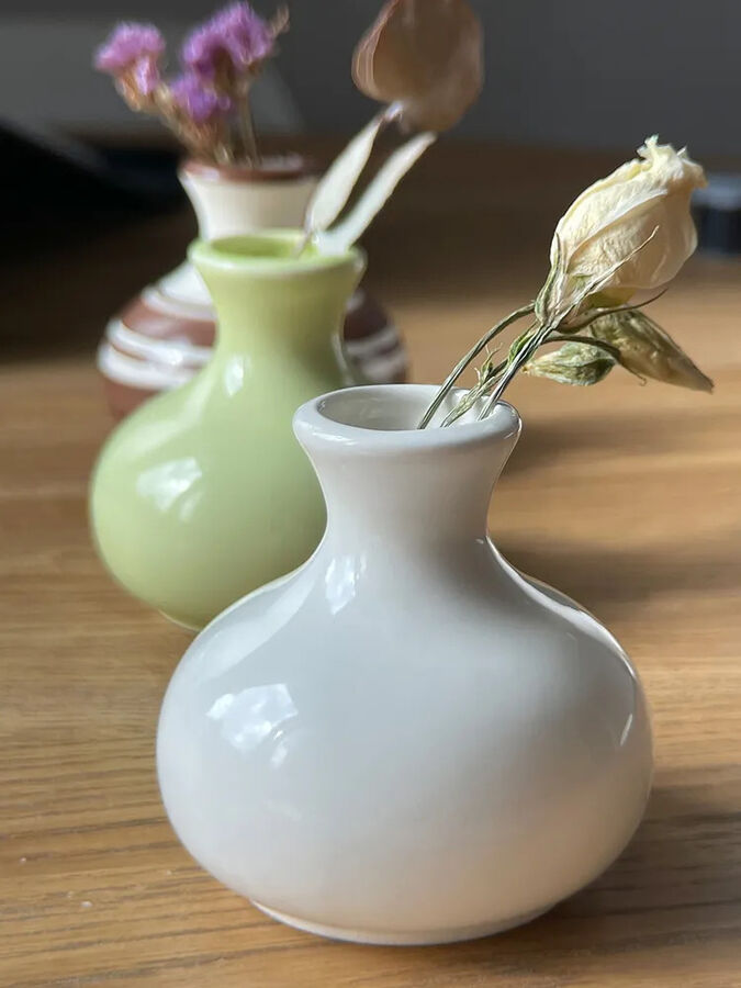 Вазочка диффузор белая