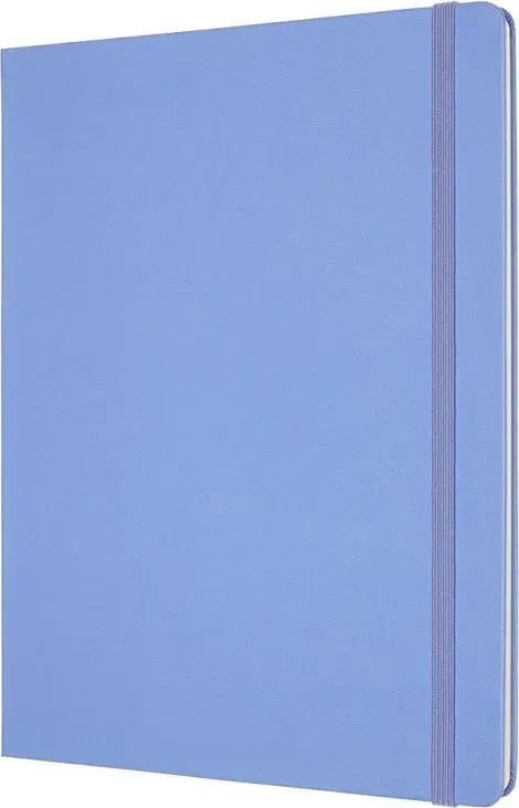 Записная книжка Classic XLarge (нелинованный) голубая гортензия