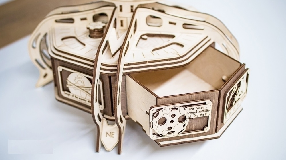 Конструктор деревянный 3D EWA Глобус