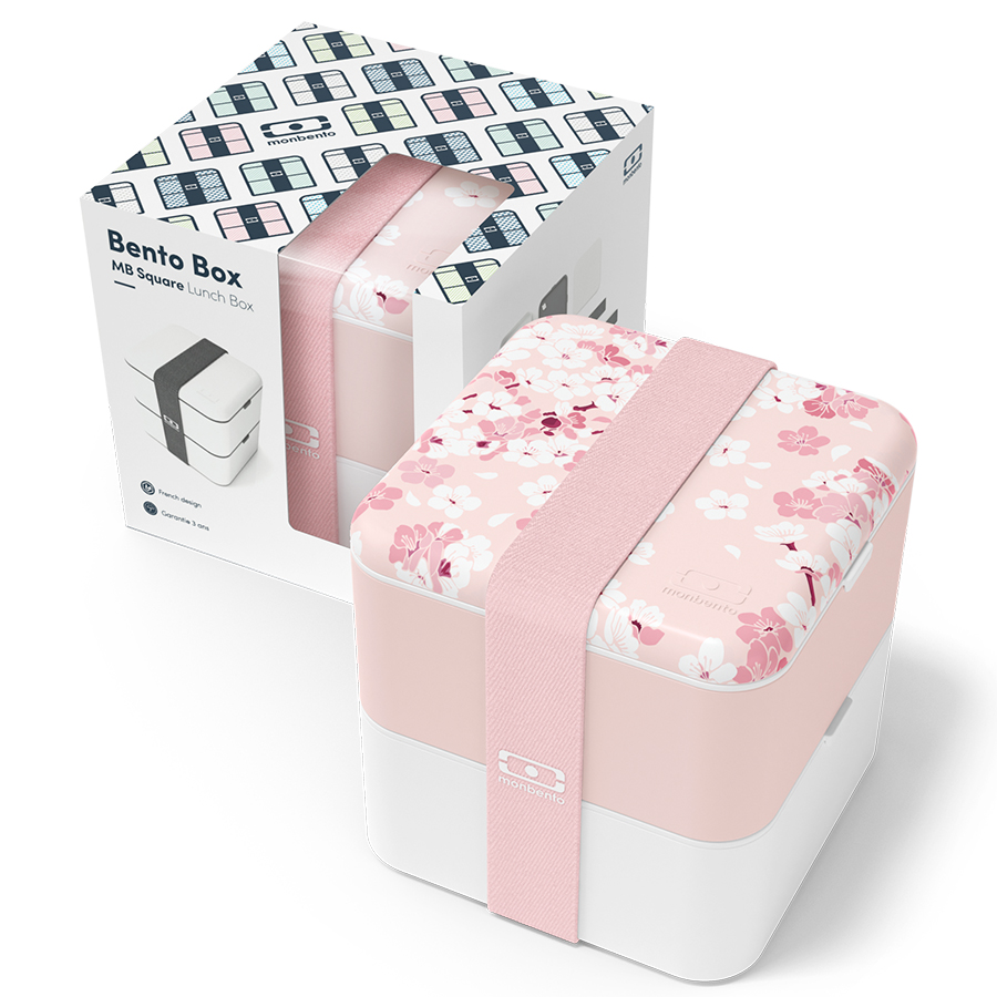 Ланч-бокс MB Square sakura pink