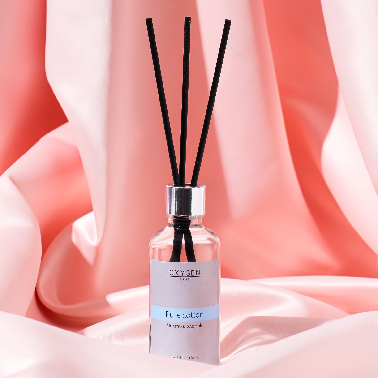 Ароматический диффузор Чистый хлопок, 50 мл.