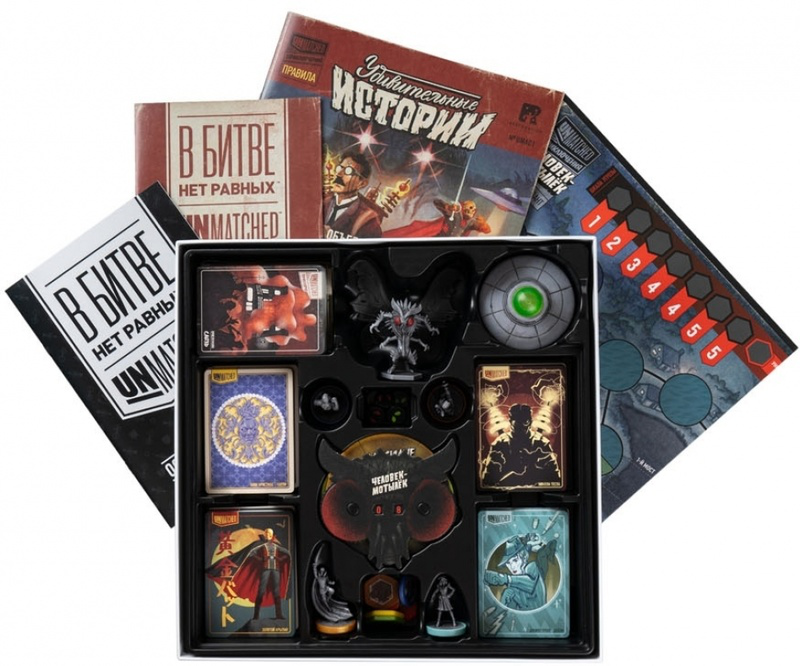 Настольная игра Unmatched. Приключения. Удивительные истории