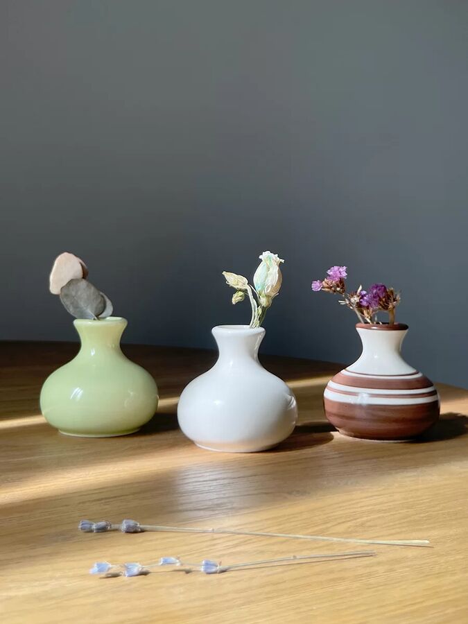 Вазочка диффузор белая