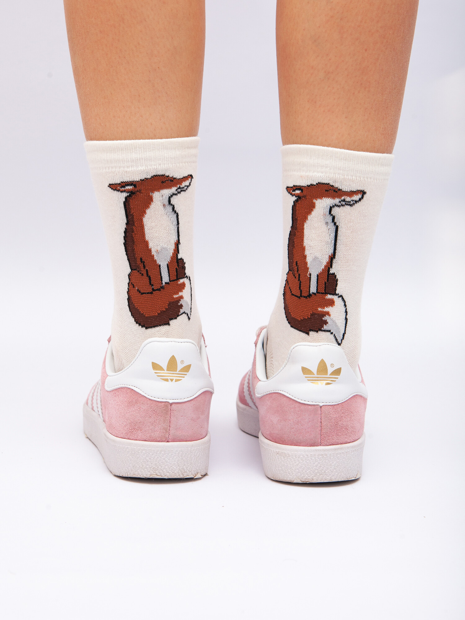 Носки Запорожец Лиса (Молочный, 35-40)
