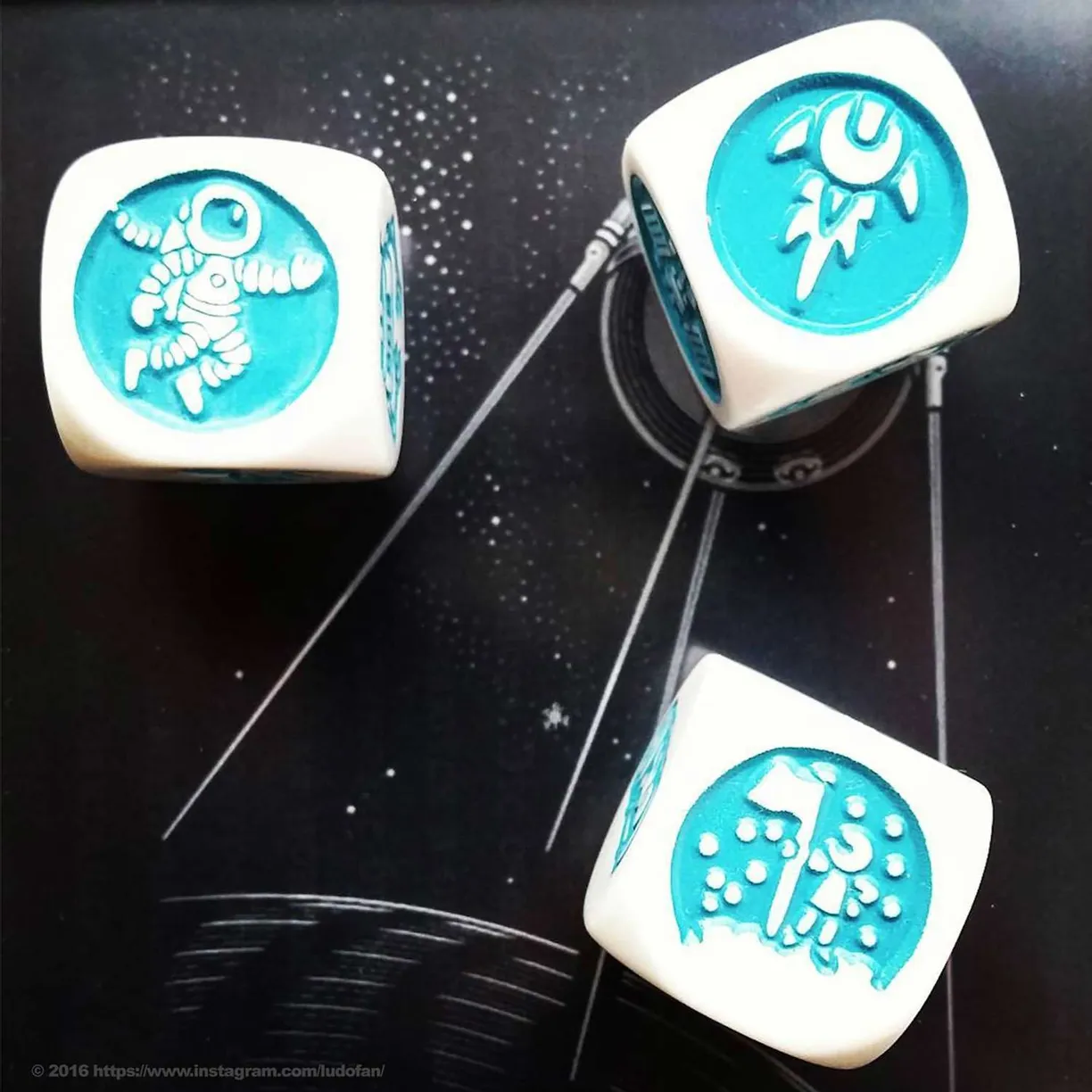 Кубики Историй Космос (3 кубика)