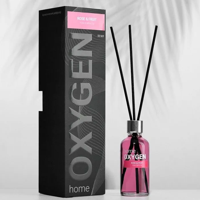 Ароматический диффузор Роза и фрукты, 50 мл.
