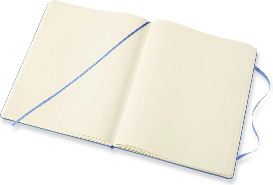 Записная книжка Classic XLarge (нелинованный) голубая гортензия