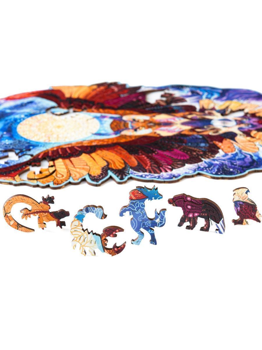 Деревянный пазл Мудрая Сова L