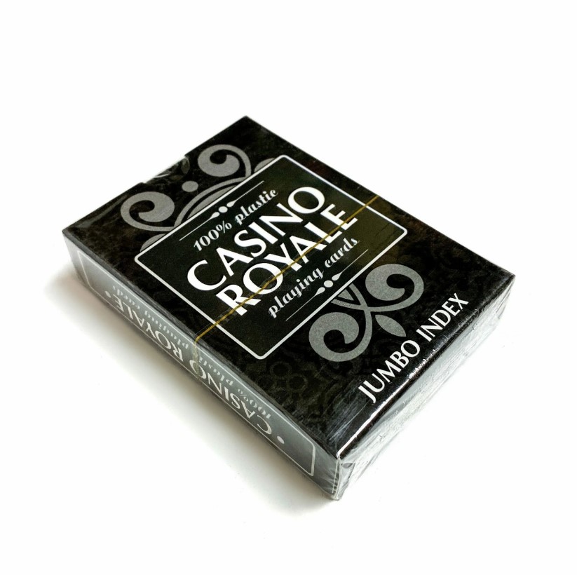 Карты для покера Casino Royale 100% пластик