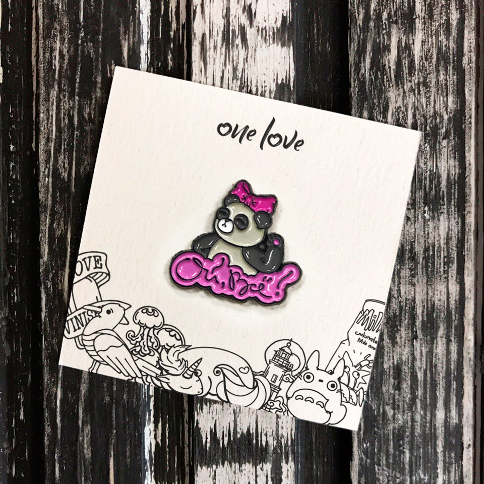 Значок-пин Ой, всё