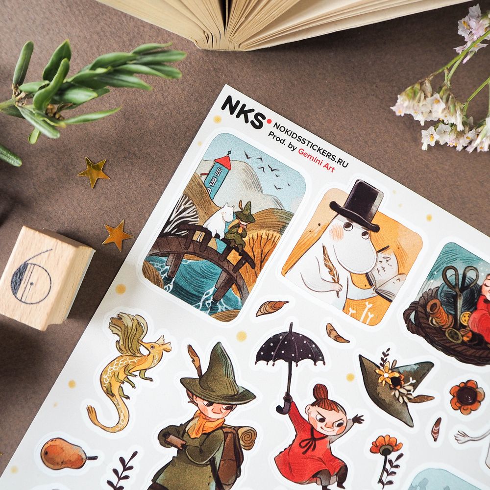 Пак Moomintroll 21