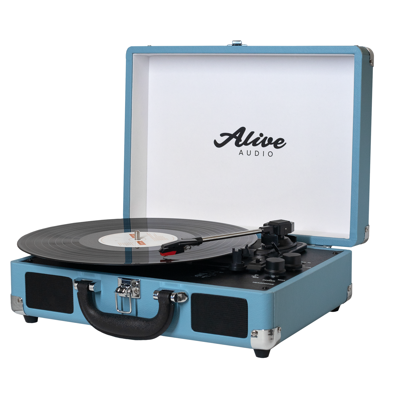 Виниловый проигрыватель Alive Audio Glam Aqua c Bluetooth