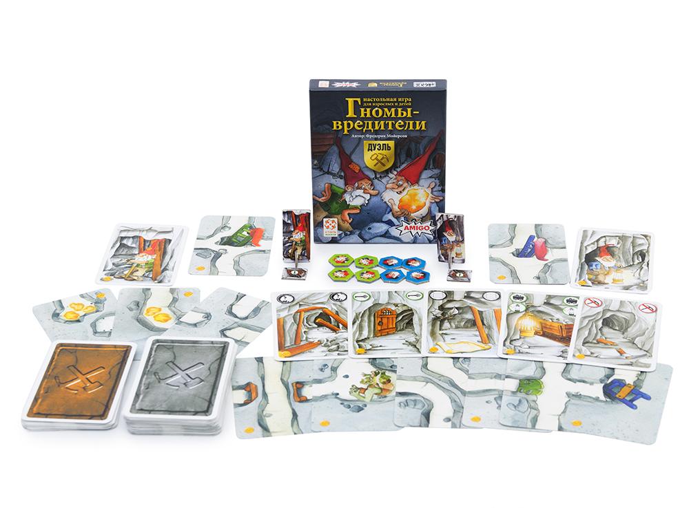 Настольная игра Гномы - вредители. Дуэль