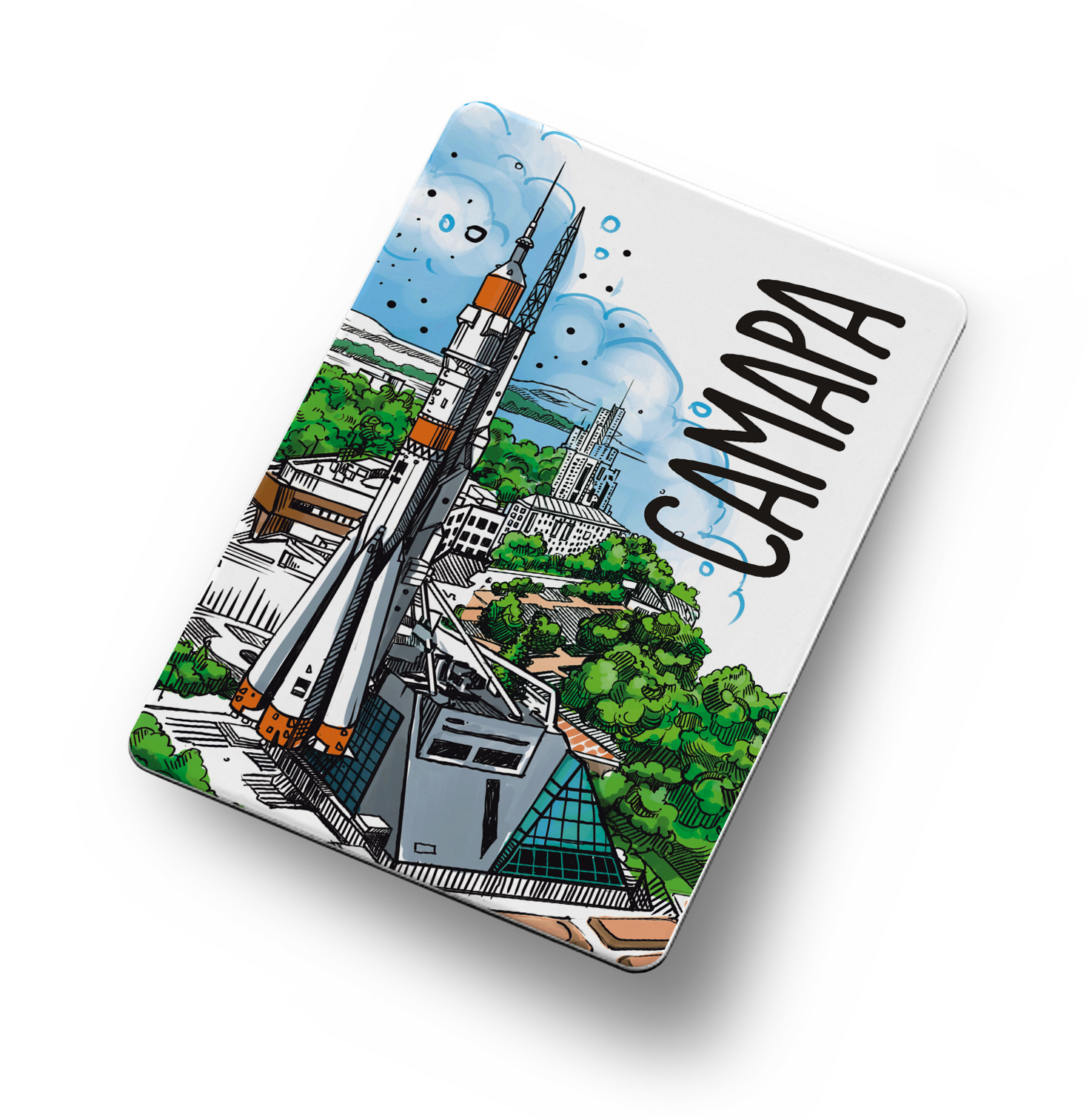 Магнит Самара Ракета (винил)