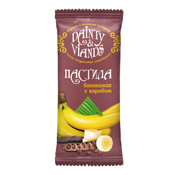 Пастила Dainty&Viands Банановая с кэробом