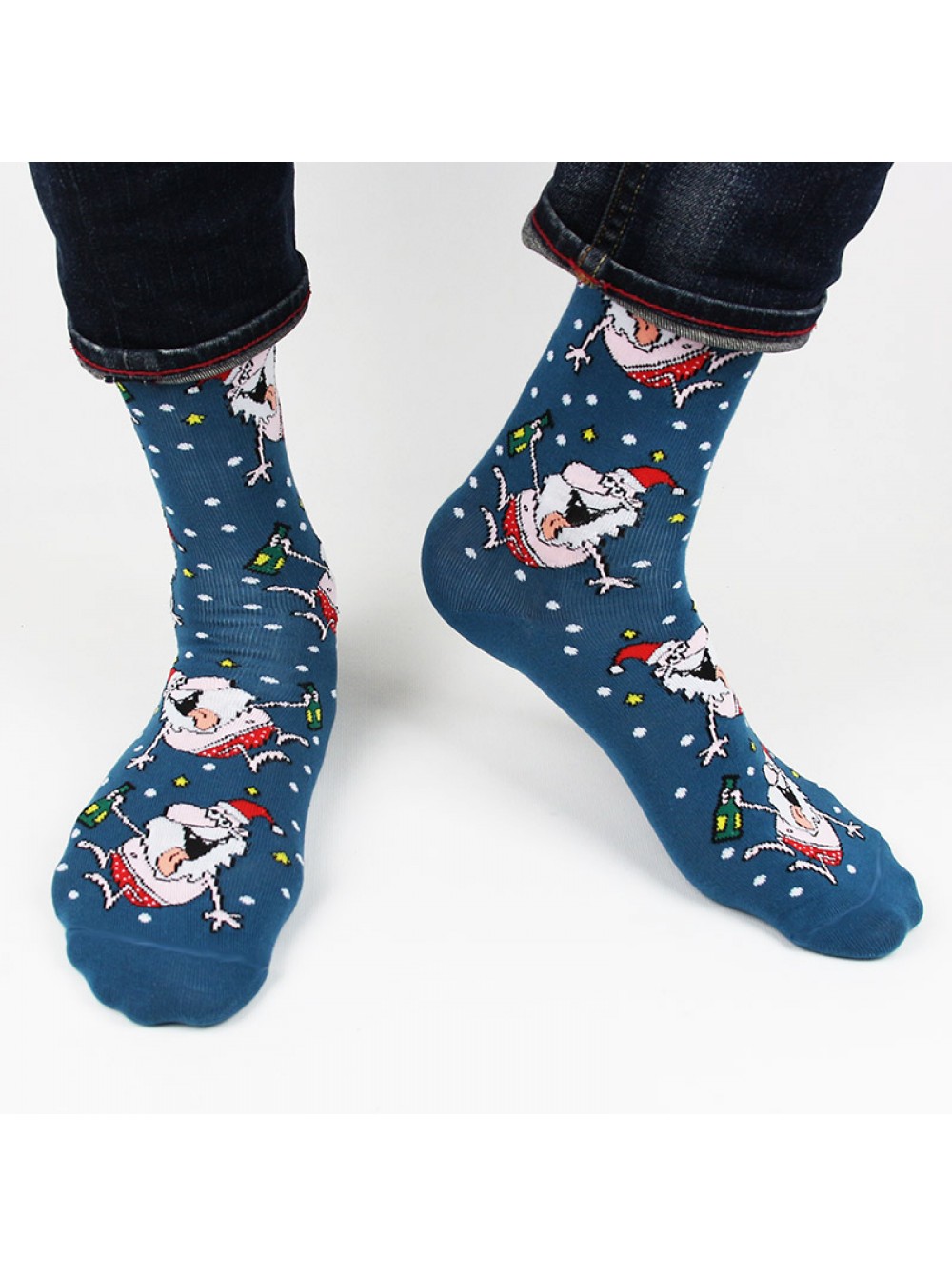 Носки Пьяный Санта (36-41)