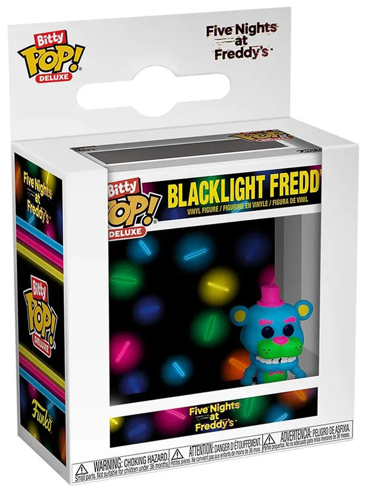 Фигурка Funko Bitty POP! Deluxe FNAF Blacklight Freddy 84872