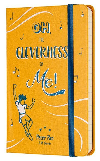 Записная книжка Peter Pan Fairies (в линейку), Pocket,желтый