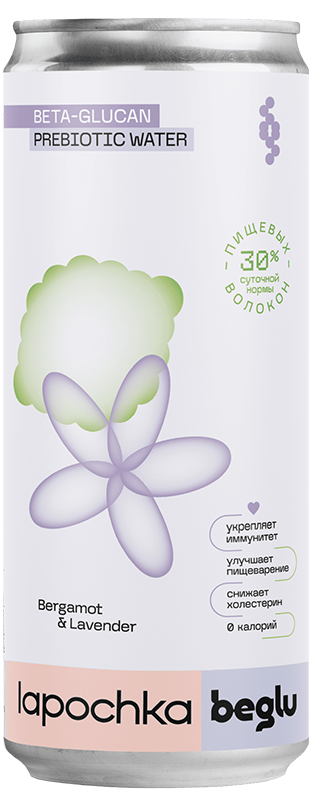 Лимонад Lapochka Лаванда, бергамот 0,33
