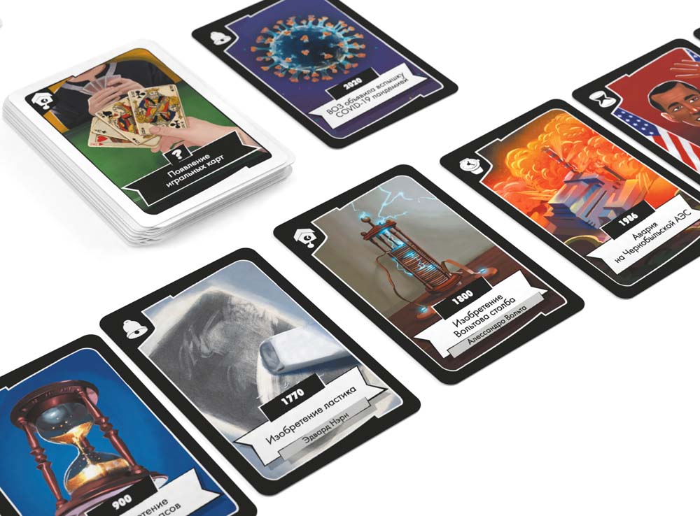 Настольная игра Таймлайн Твист 1 Сквозь века