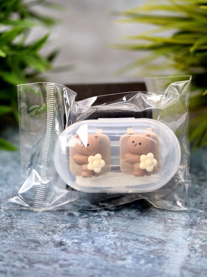 Контейнер для линз Bear flower