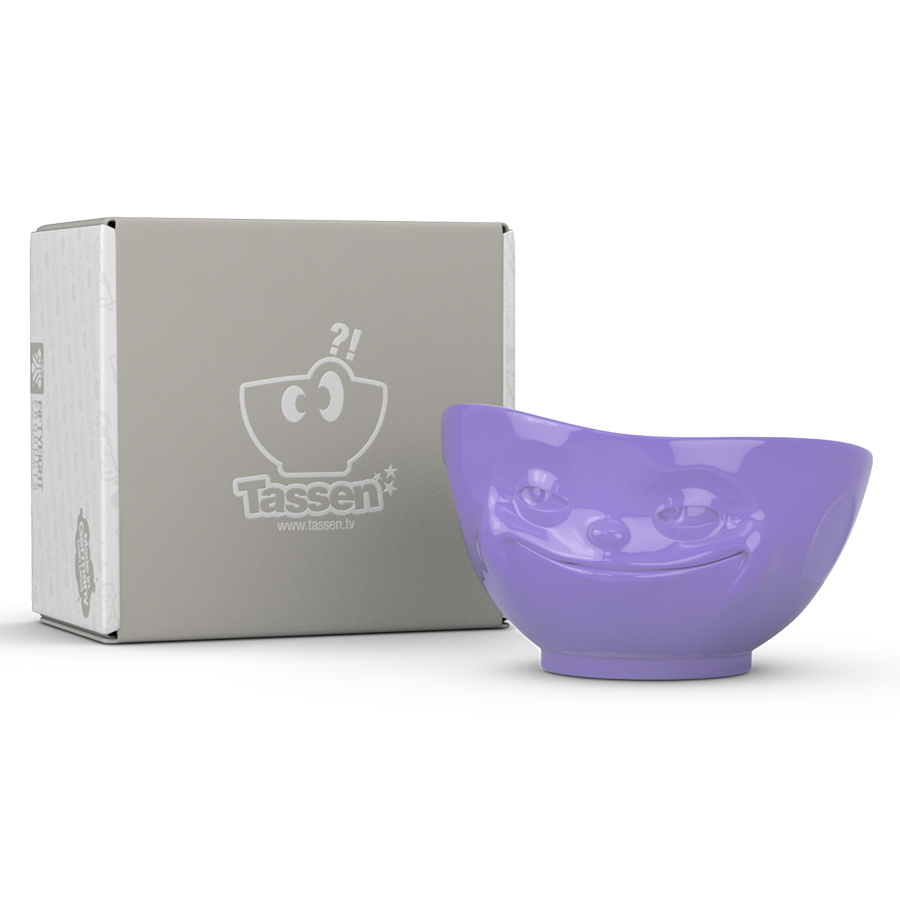 Чаша Tassen Grinning (фиолетовая) 500 мл