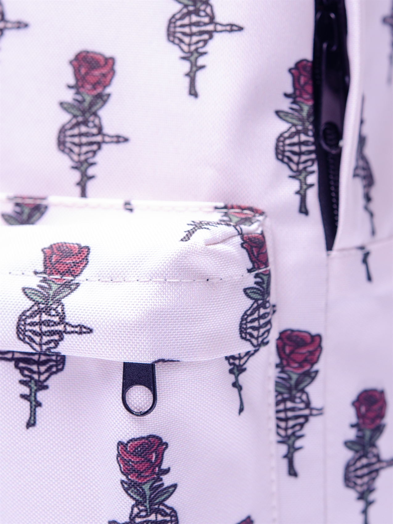 Рюкзак Oldy принт (бежевый, рука/роза)