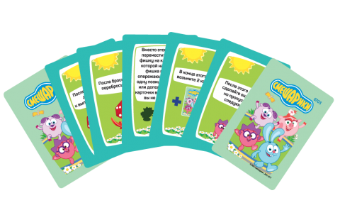 Настольная игра Смешарики. Веселые старты