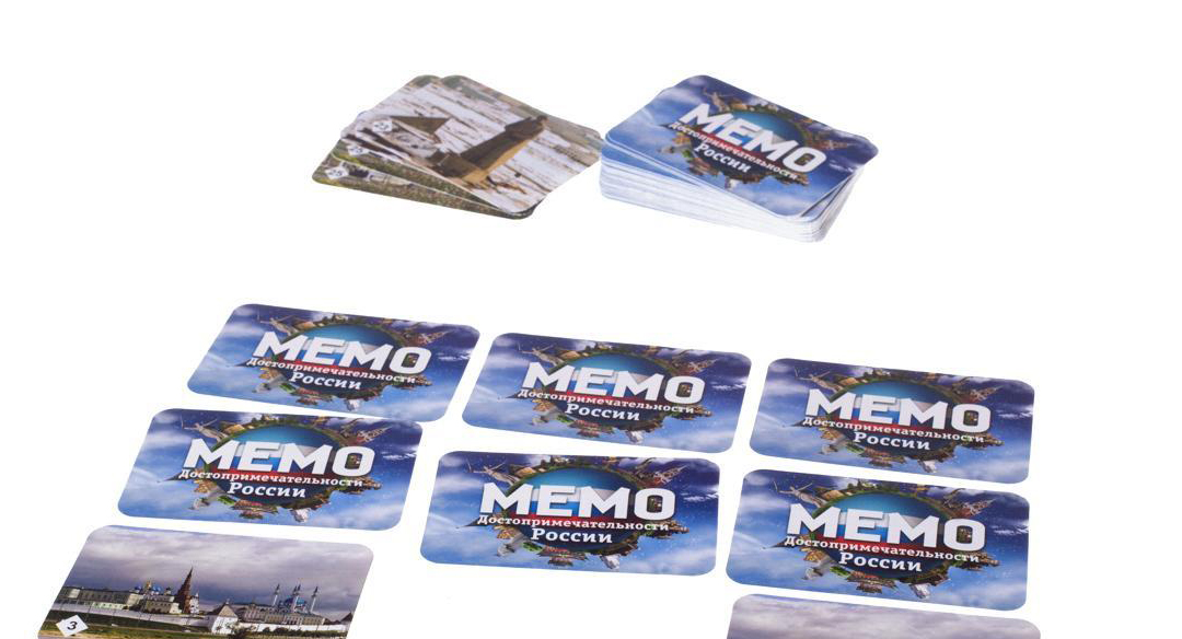 Настольная игра Мемо: Достопримечательности России 