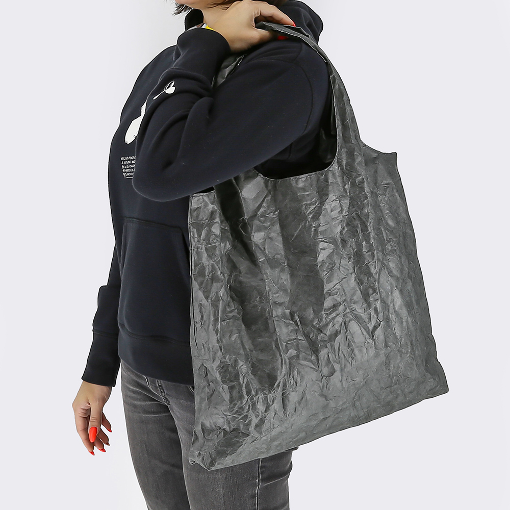 Сумка-шоппер Борса Крафт серая