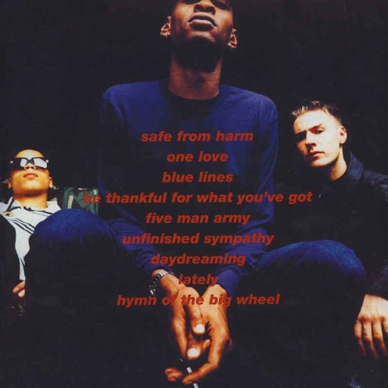 Пластинка Massive Attack - Blue Lines