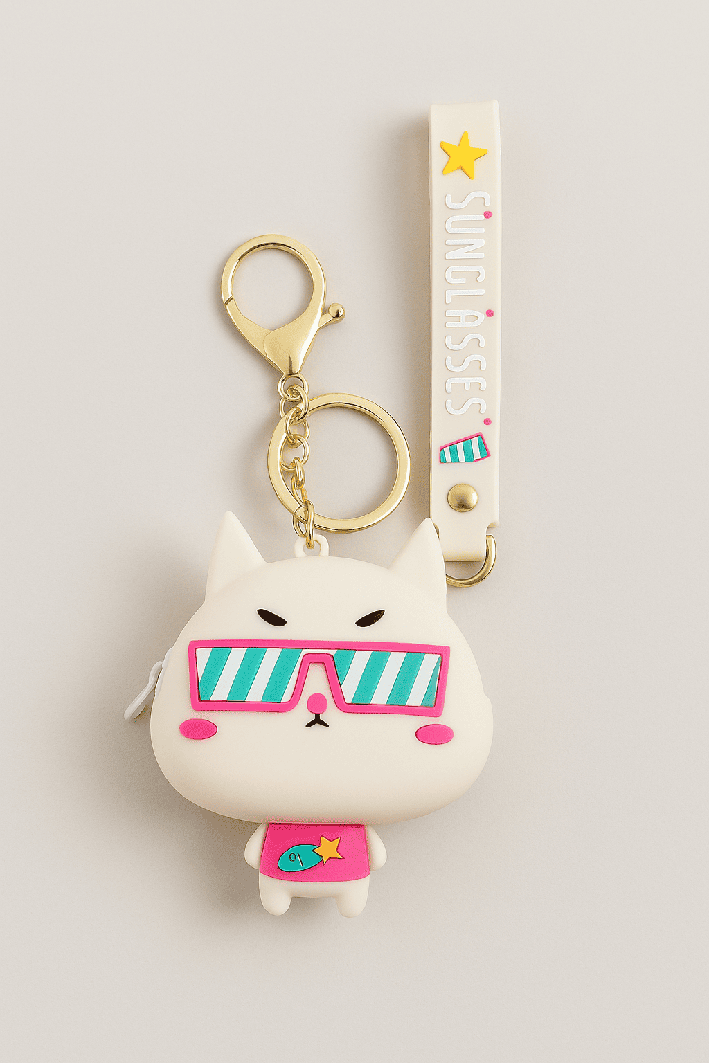 Брелок-кошелёк Fashion eyewear (white)