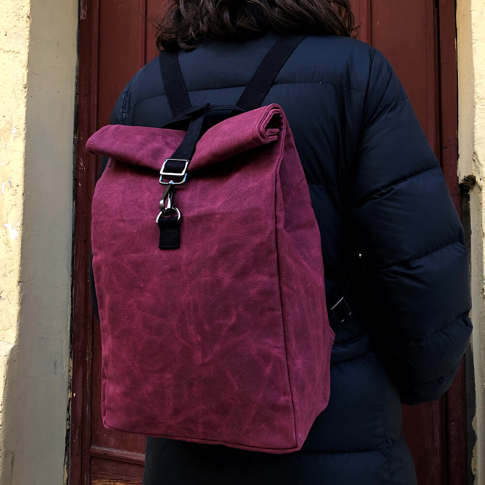 Рюкзак роллтоп Friend Function Mini (винный)