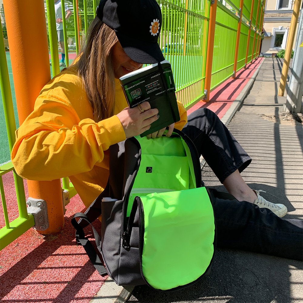 Рюкзак Friend Function Кин (серый)