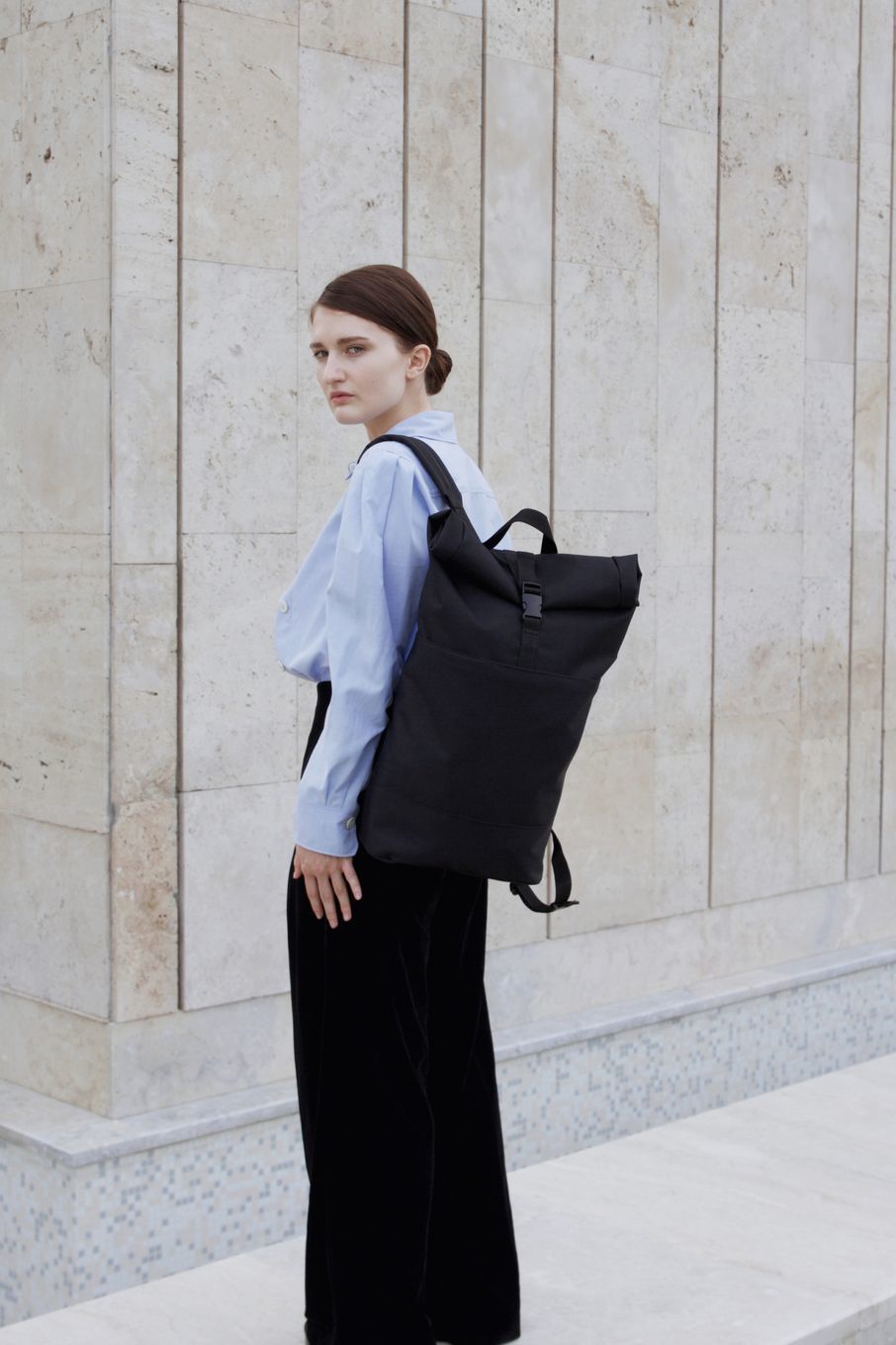 Рюкзак Sputnik Rolltop (Richard) черный