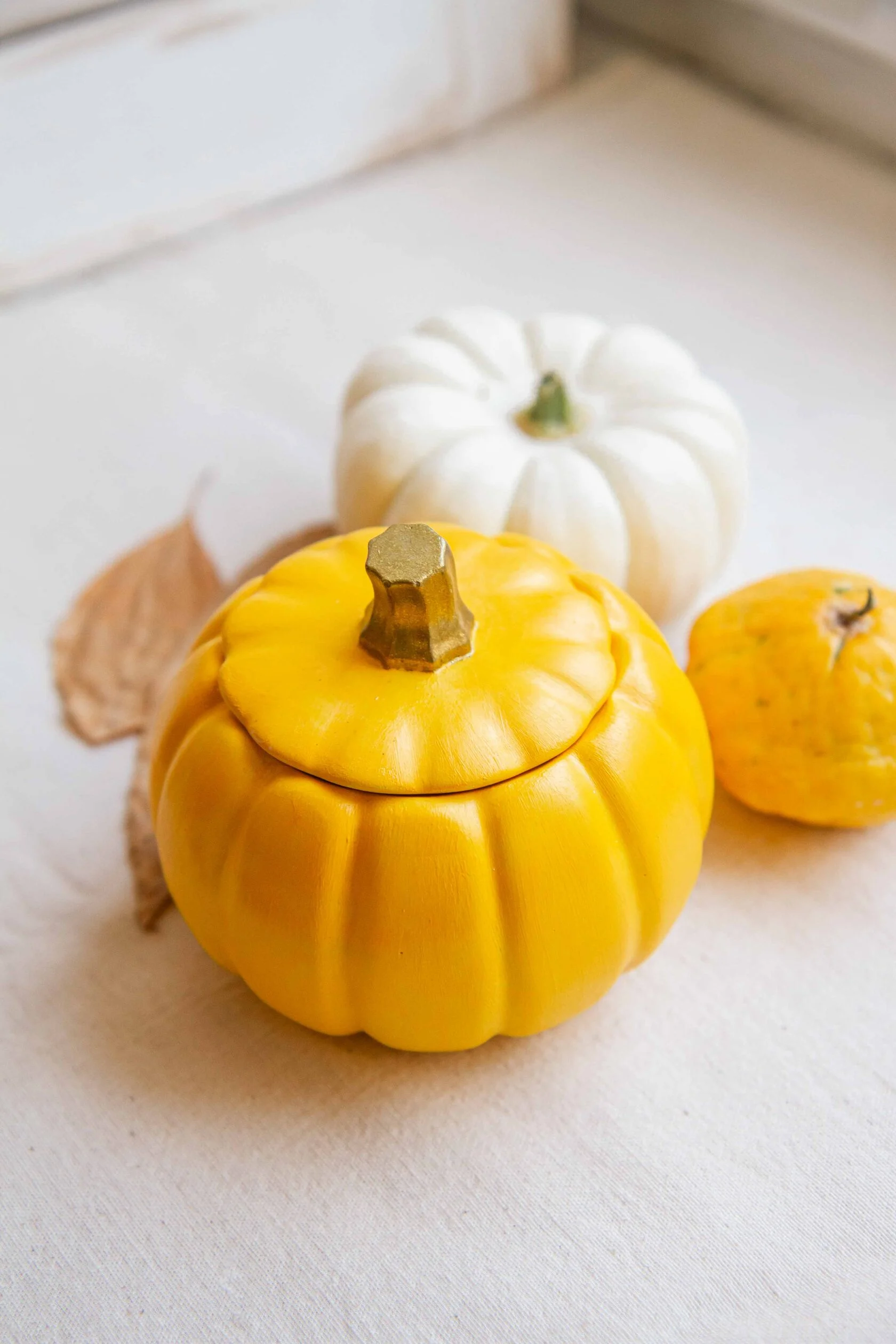 Свеча Тыква круглая