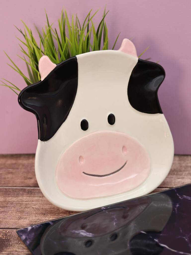 Тарелка керамическая Sweet cow
