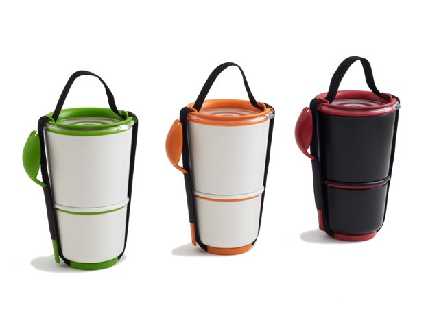 Ланч-бокс Умный горшочек желтый