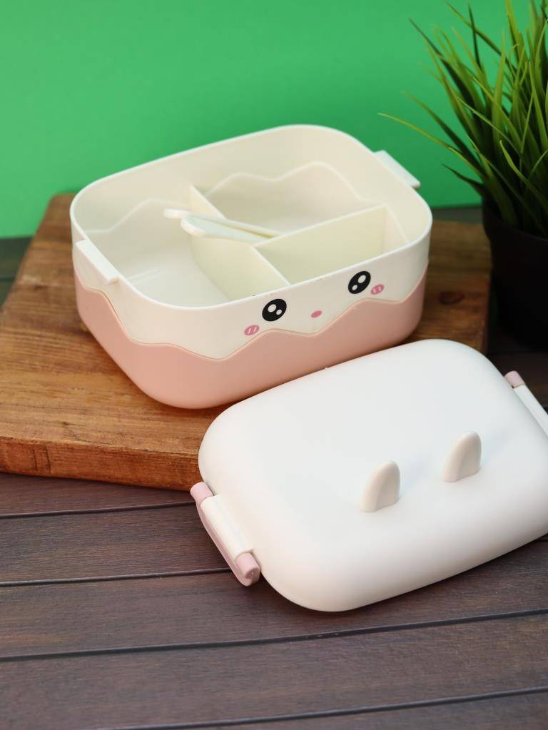 Ланчбокс Cute bunny (white), 1200 мл