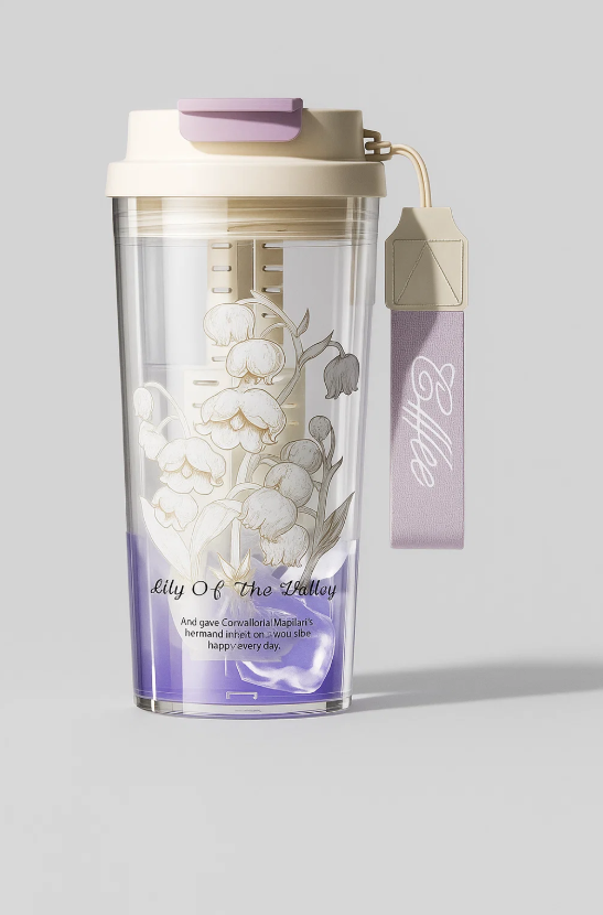 Тамблер Coffee to go (purple) 600 мл