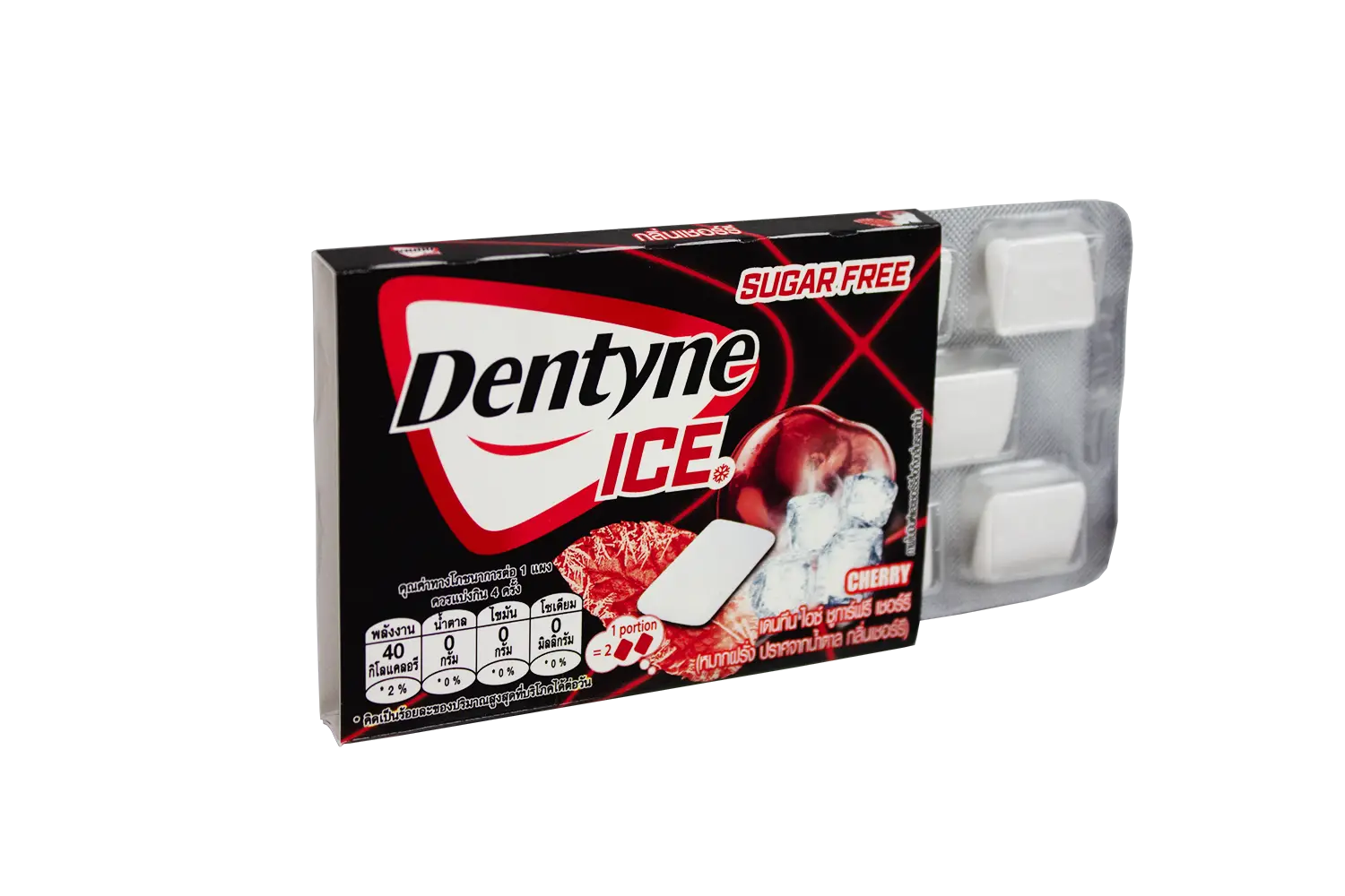 Жевательная резинка Dentyne Gum Icе Cherry