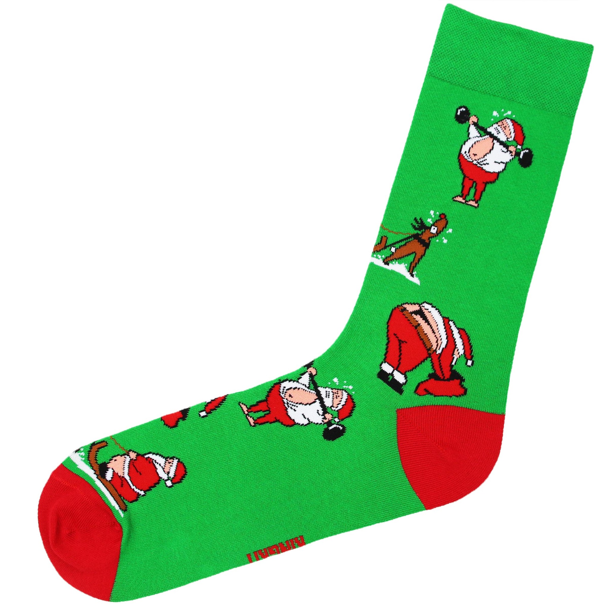 Носки Санта зеленый (41-45)